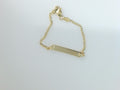 14k Yellow Gold Kid's Anklet 2.2g