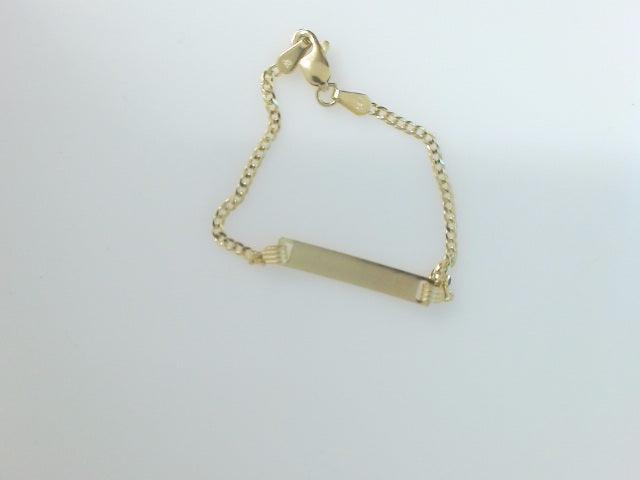 14k Yellow Gold Kid's Anklet 2.2g