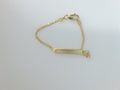 14k Yellow Gold Kid's Anklet 2.2g
