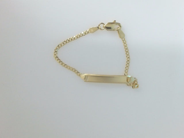 14k Yellow Gold Kid's Anklet 2.2g