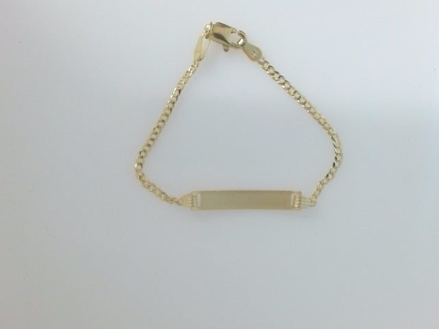 14k Yellow Gold Kid's Anklet 2.2g