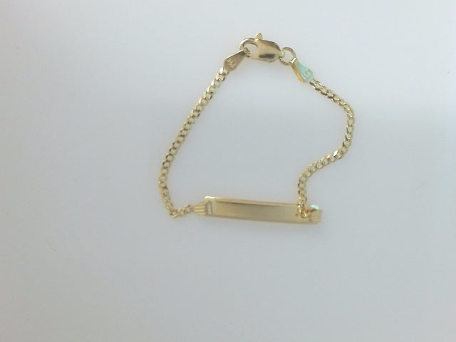 14k Yellow Gold Kid's Anklet 2.2g