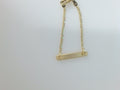 14k Yellow Gold Kid's Anklet 2.2g
