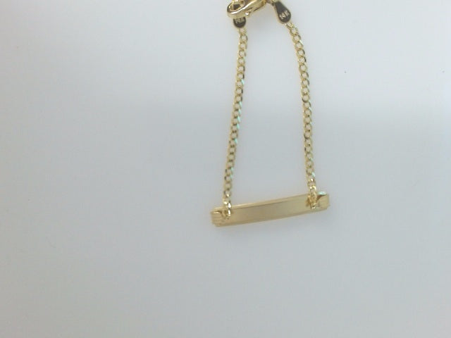 14k Yellow Gold Kid's Anklet 2.2g