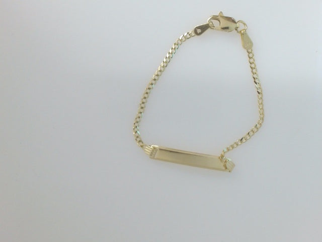 14k Yellow Gold Kid's Anklet 2.2g