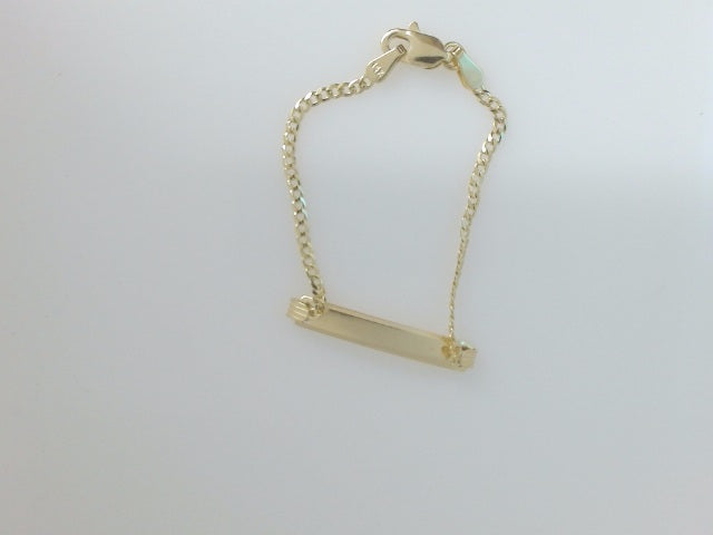 14k Yellow Gold Kid's Anklet 2.2g