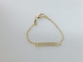 14k Yellow Gold Kid's Anklet 2.3g