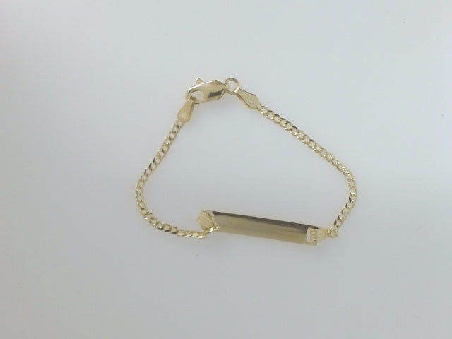 14k Yellow Gold Kid's Anklet 2.3g