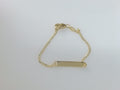 14k Yellow Gold Kid's Anklet 2.3g