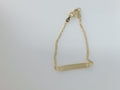 14k Yellow Gold Kid's Anklet 2.3g