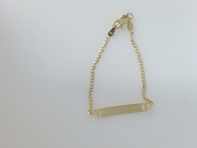 14k Yellow Gold Kid's Anklet 2.3g