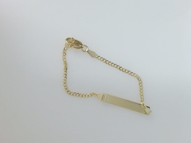 14k Yellow Gold Kid's Anklet 2.3g