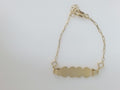 14k Yellow Gold Kid's Anklet 3.2g