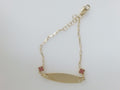 14k Yellow Gold Kid's Anklet 3g