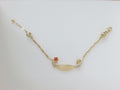 14k Yellow Gold Kid's Anklet 4.4g