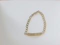14k Yellow Gold Kid's Anklet 4.9g