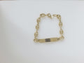 14k Yellow Gold Kid's Anklet 4.7g