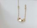 14k Yellow Gold Kid's Anklet 4.4g