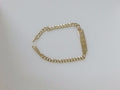 14k Yellow Gold Kid's Anklet 4.7g