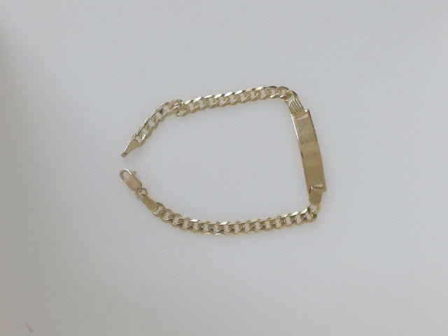 14k Yellow Gold Kid's Anklet 4.7g