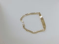 14k Yellow Gold Kid's Anklet 4.5g