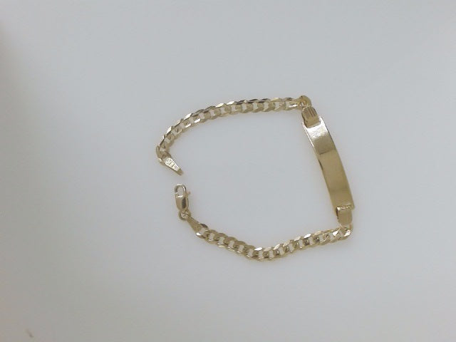 14k Yellow Gold Kid's Anklet 4.5g