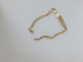 14k Yellow Gold Kid's Anklet 4.6g