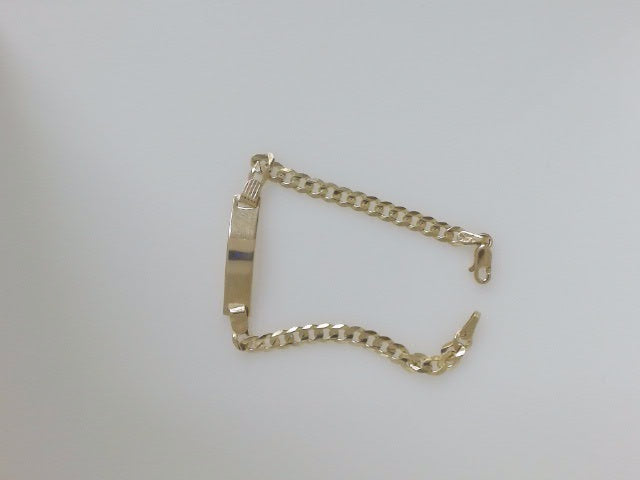 14k Yellow Gold Kid's Anklet 4.6g