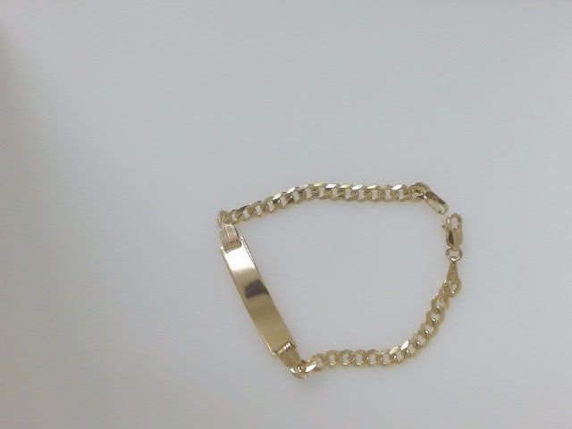 14k Yellow Gold Kid's Anklet 4.7g