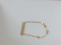 14k Yellow Gold Kid's Anklet 1.8g