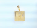14k Yellow Gold Unisex Pendant 14g