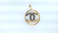 14k Yellow Gold Unisex Pendant 3.2g