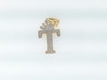 14k Yellow Gold Unisex Pendant 1.5g