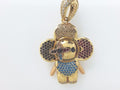 14k Yellow Gold Unisex Pendant 8.5g