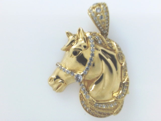 14k Yellow Gold Unisex Pendant 7.6g