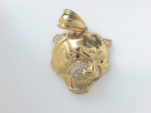 14k Yellow Gold Unisex Pendant 19.3g
