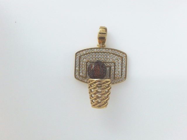 14k Yellow Gold Unisex Pendant 10.3g