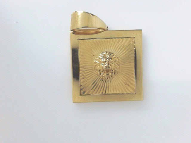 14k Yellow Gold Unisex Pendant 13.7g