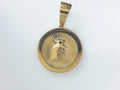 14k Yellow Gold Unisex Pendant 12.3g