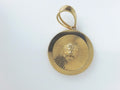 14k Yellow Gold Unisex Pendant 12.6g