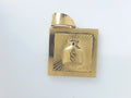 14k Yellow Gold Unisex Pendant 13.6g