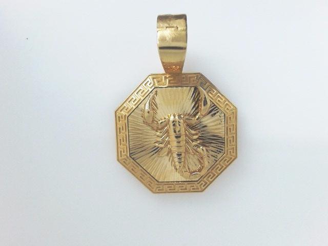 14k Yellow Gold Unisex Pendant 12.7g