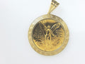 14k Yellow Gold Unisex Pendant 23g
