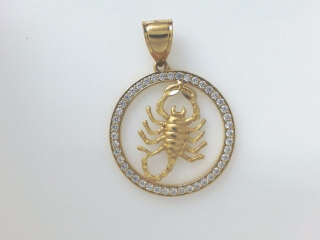 14k Yellow Gold Unisex Pendant 10.5g