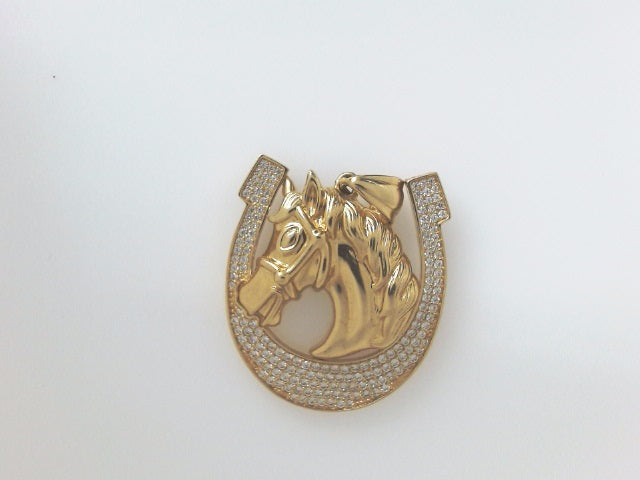 14k Yellow Gold Unisex Pendant 11.1g