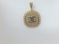 14k Yellow Gold Unisex Pendant 6.2g