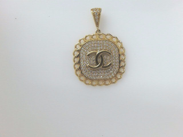 14k Yellow Gold Unisex Pendant 6.2g