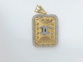 14k Yellow Gold Unisex Pendant 8g