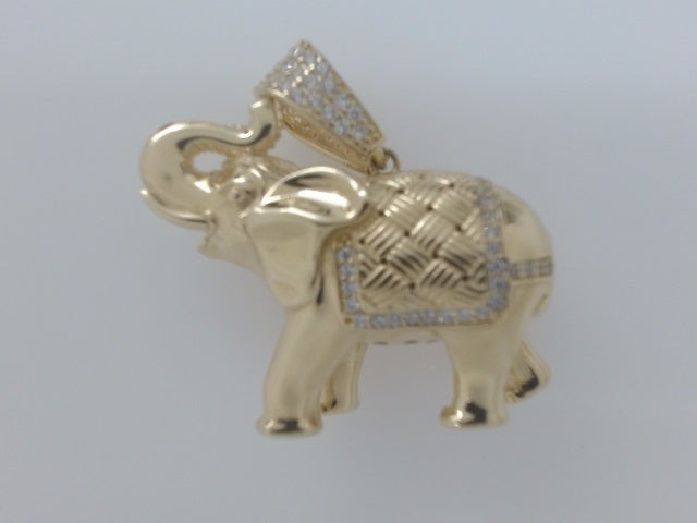 14k Yellow Gold Unisex Pendant 7.2g