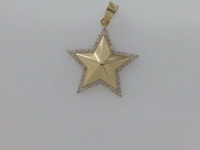 14k Yellow Gold Unisex Pendant 2.6g